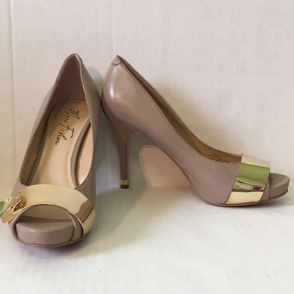 Marc Fisher Open Toe Pumps in size 7 1/2 - Picture 4 of 7